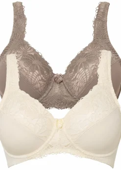 Sale Minimizer-BH mit gepolsterten Trägern (2er Pack) Damen Große Cups D-H|Bhs