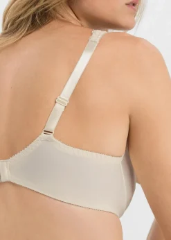 Damen bonprix Wäsche·Große Cups D-H|Wäsche·Bhs|Minimizer-BH mit gepolsterten Trägern (2er Pack)