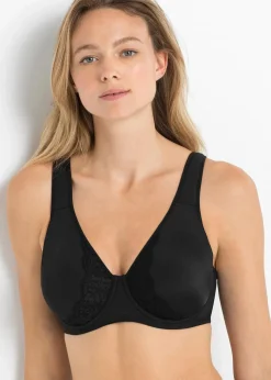 Damen bonprix Wäsche·Große Cups D-H|Wäsche·Bhs|Minimizer-BH mit gepolsterten Trägern