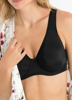 Damen bonprix Wäsche·Große Cups D-H|Wäsche·Bhs|Minimizer-BH mit gepolsterten Trägern