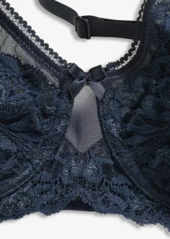 Damen bonprix Große Cups D-H|Nachhaltigere Materialien|Minimizer-BH mit gepolsterten Trägern