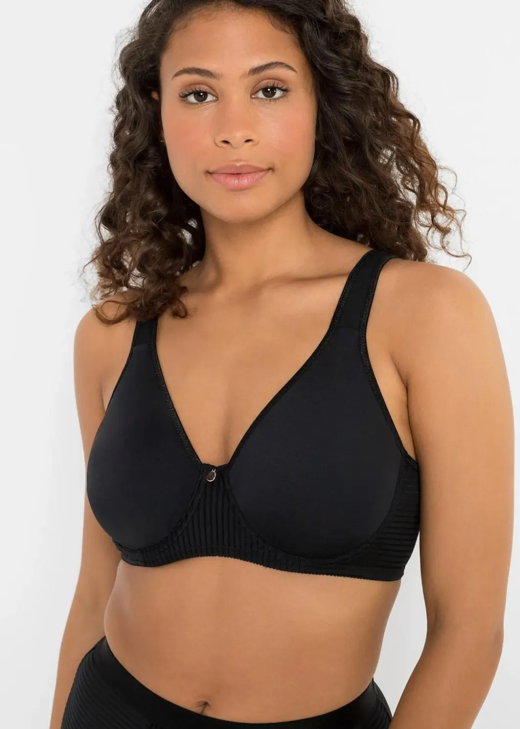 Damen bonprix Wäsche·Große Cups D-H|Wäsche·Bhs|Minimizer-BH mit gepolsterten Trägern