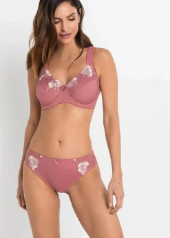 New Minimizer-BH mit gepolsterten Trägern (2er Pack) Damen Große Cups D-H|Nachhaltigere Materialien