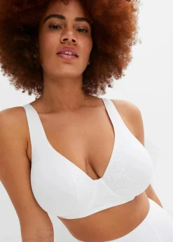Damen bonprix Große Cups D-H|Bhs|Minimizer-BH mit gepolsterten Trägern