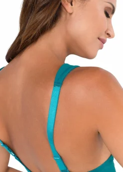 Damen bonprix Wäsche·Große Cups D-H|Wäsche·Bhs|Minimizer-BH mit gepolsterten Trägern (2er Pack)
