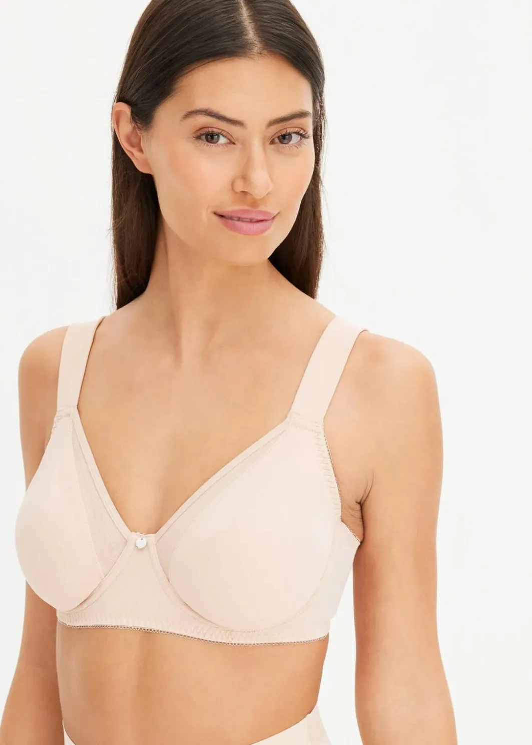 Outlet Minimizer-BH mit gepolsterten Trägern Damen Große Cups D-H|Nachhaltigere Materialien