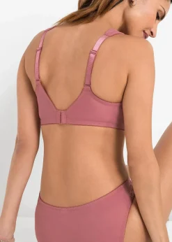 Damen bonprix Große Cups D-H|Nachhaltigere Materialien|Minimizer-BH mit gepolsterten Trägern (2er Pack)