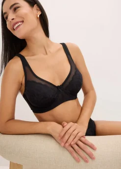 Sale Minimizer-BH mit gepolsterten Trägern (2er Pack) Damen Große Cups D-H|Nachhaltigere Materialien