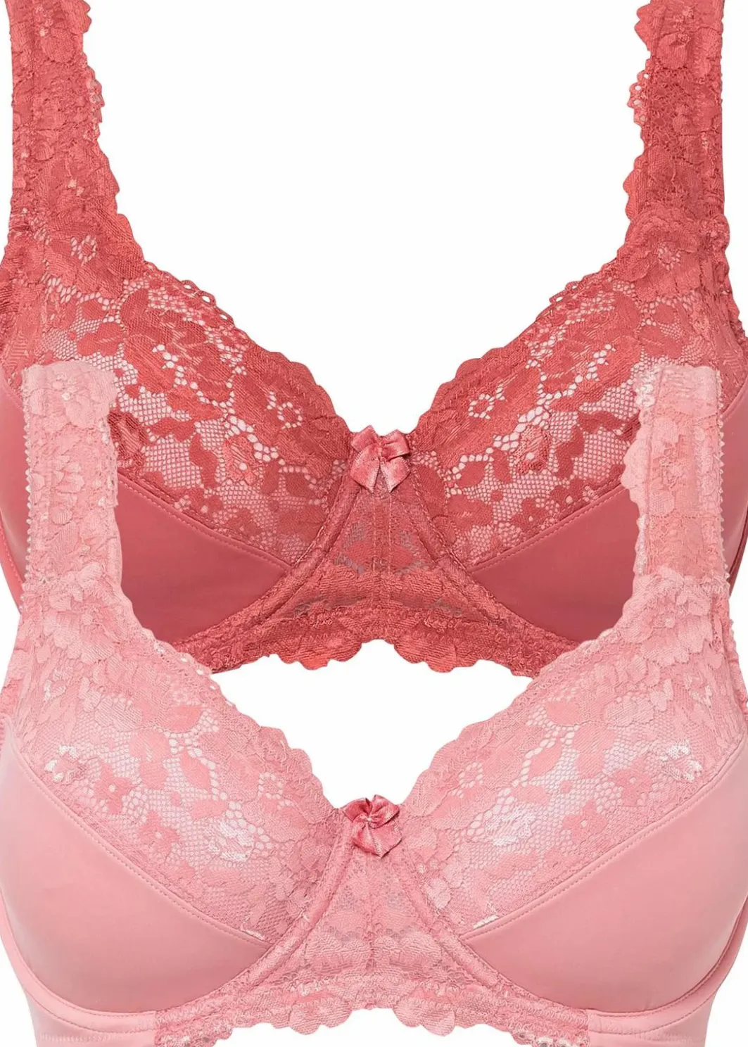 New Minimizer-BH mit gepolsterten Trägern (2er Pack) Damen Große Cups D-H|Bhs