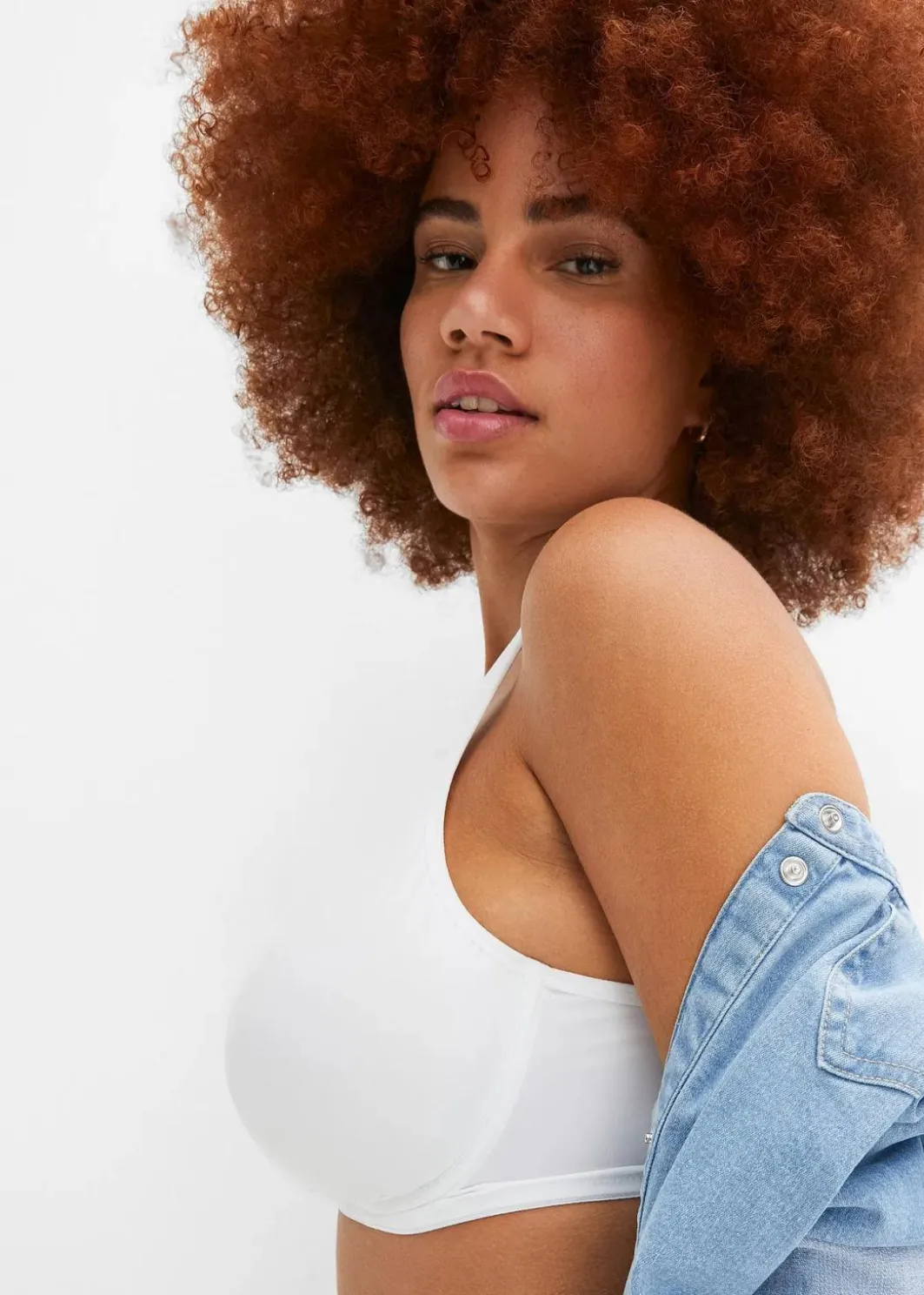 Minimizer-BH mit gepolsterten Trägern Damen Große Cups D-H|Bhs
