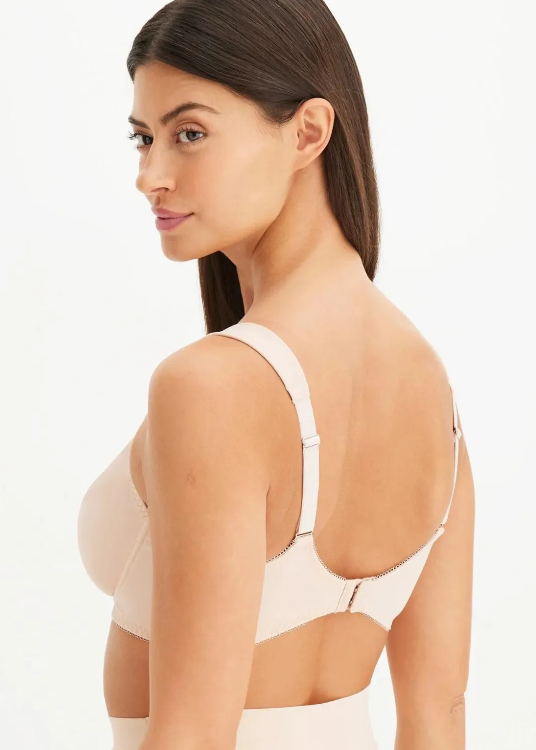 Damen bonprix Große Cups D-H|Nachhaltigere Materialien|Minimizer-BH mit gepolsterten Trägern