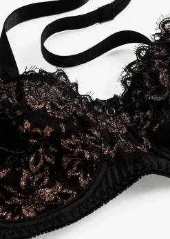 Discount Minimizer-BH mit Glitzergarn Damen Wäsche·Große Cups D-H|Wäsche·Bhs