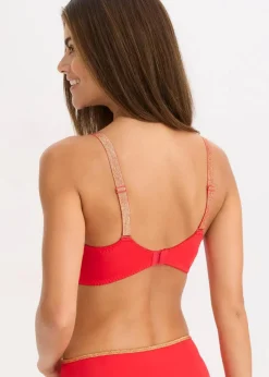 Sale Minimizer-BH mit glitzernden Straps Damen Große Cups D-H|Nachhaltigere Materialien