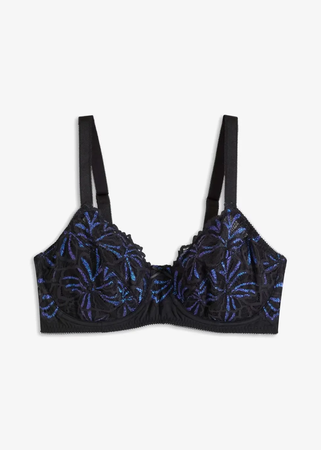 Minimizer-BH mit mehrfarbigem Glitzergarn Damen Große Cups D-H|Nachhaltigere Materialien