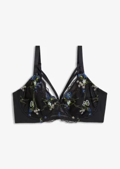 Outlet Minimizer-BH mit Stickerei Damen Wäsche·Dessous|Wäsche·Große Cups D-H