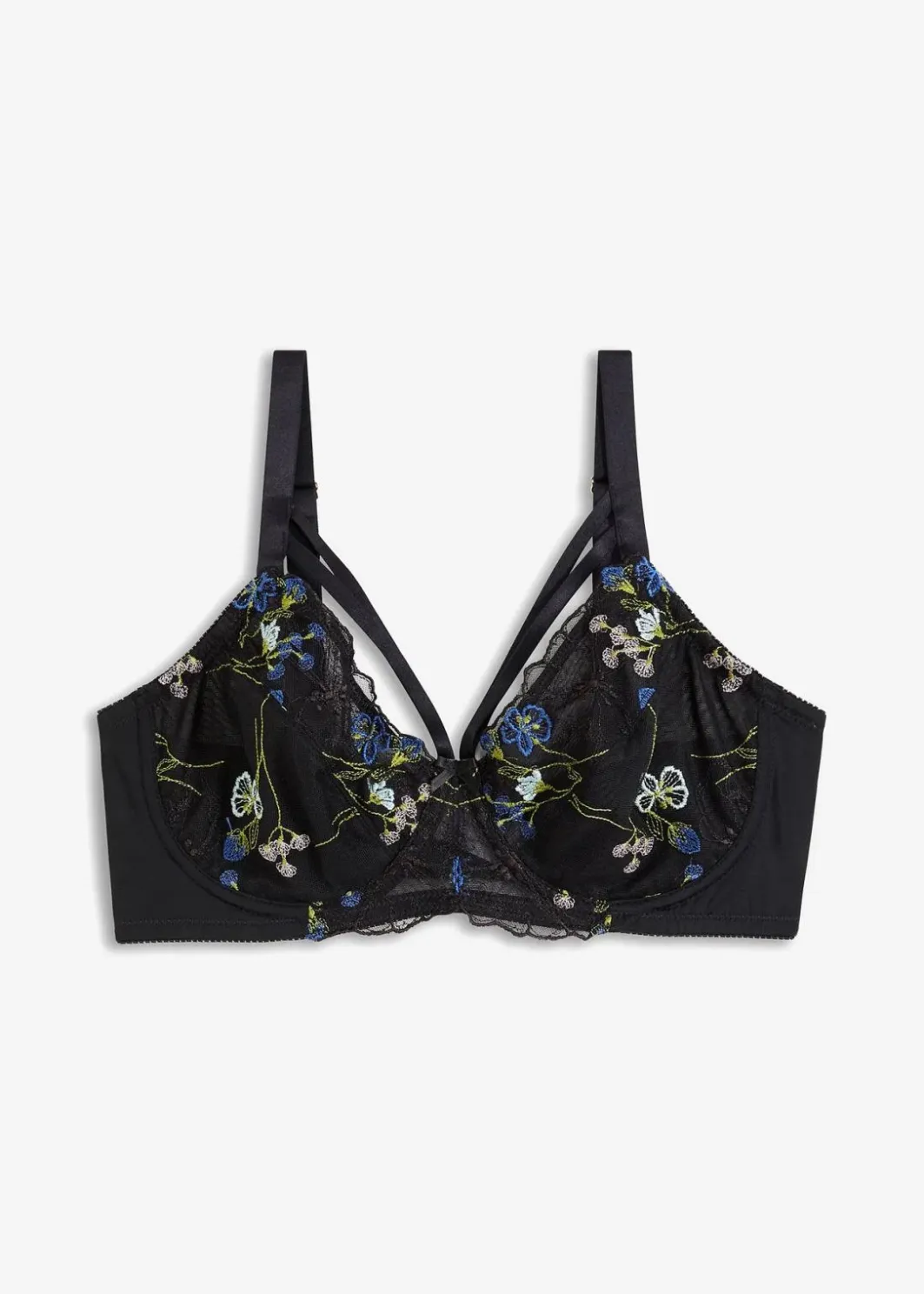 Damen bonprix Bhs|Dessous|Minimizer-BH mit Stickerei