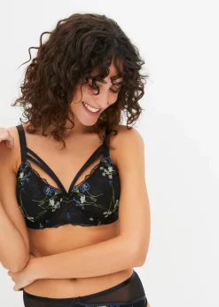 Damen bonprix Bhs|Dessous|Minimizer-BH mit Stickerei