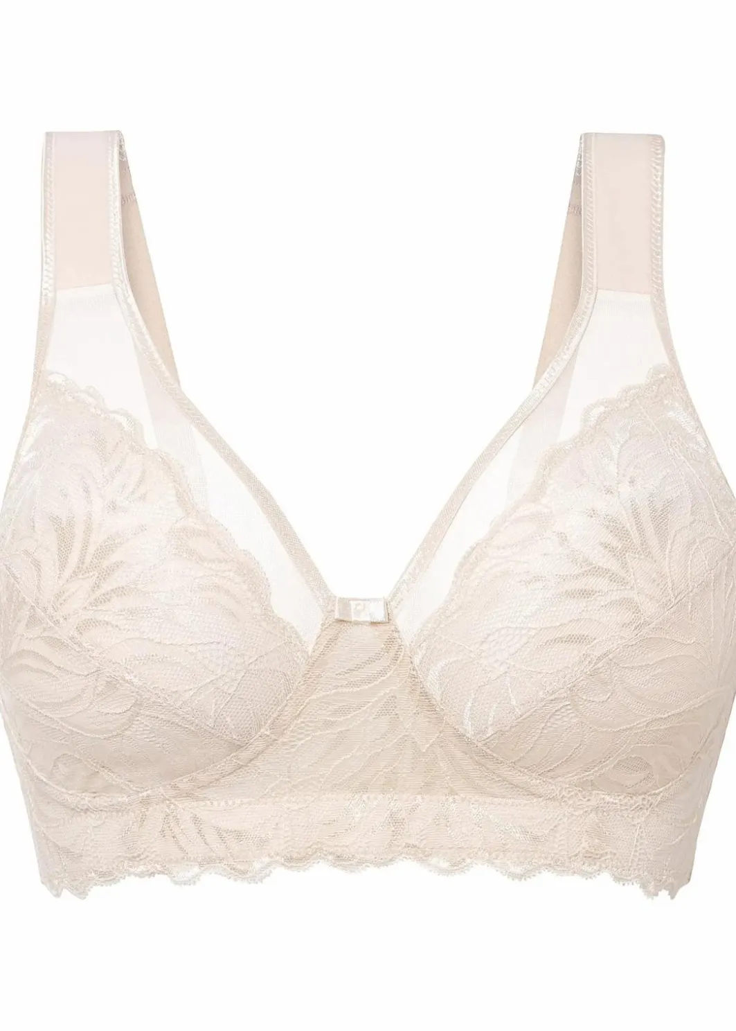 Damen bonprix Wäsche·Dessous|Wäsche·Große Cups D-H|Minimizer-BH ohne Bügel mit gepolsterten Trägern