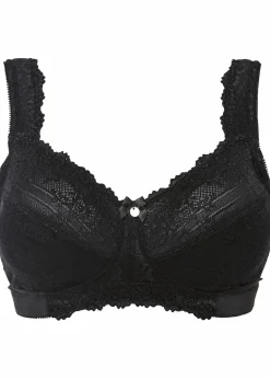 Damen bonprix Große Cups D-H|Nachhaltigere Materialien|Minimizer-BH ohne Bügel mit gepolsterten Trägern