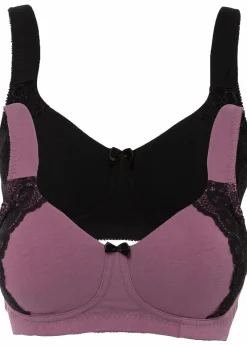 Hot Minimizer-BH ohne Bügel mit Bio-Baumwolle (2er Pack) Damen Wäsche·Basics|Wäsche·Baumwollunterwäsche