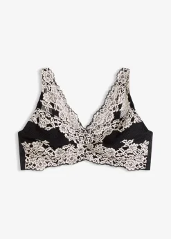 Damen bonprix Wäsche·Dessous|Wäsche·Große Cups D-H|Minimizer-BH ohne Bügel mit gepolsterten Trägern