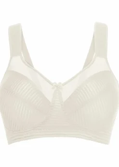 Damen bonprix Große Cups D-H|Bhs|Minimizer-BH ohne Bügel mit gepolsterten Trägern