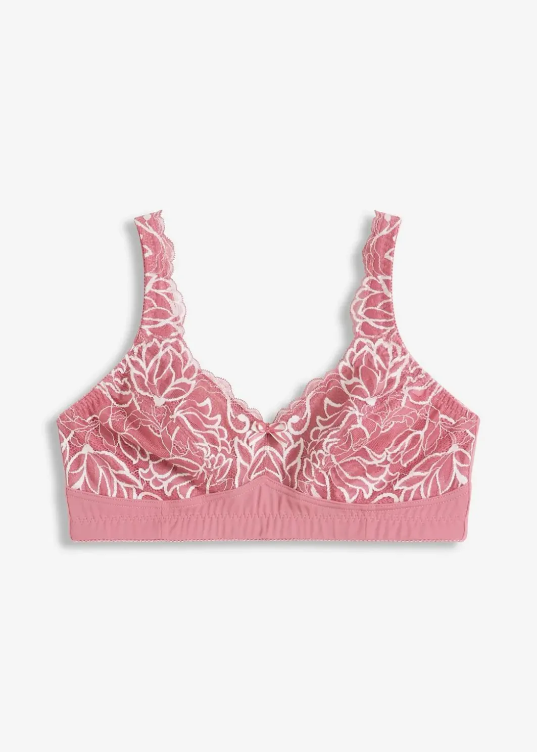 Damen bonprix Wäsche·Dessous|Wäsche·Große Cups D-H|Minimizer-BH ohne Bügel mit gepolsterten Trägern