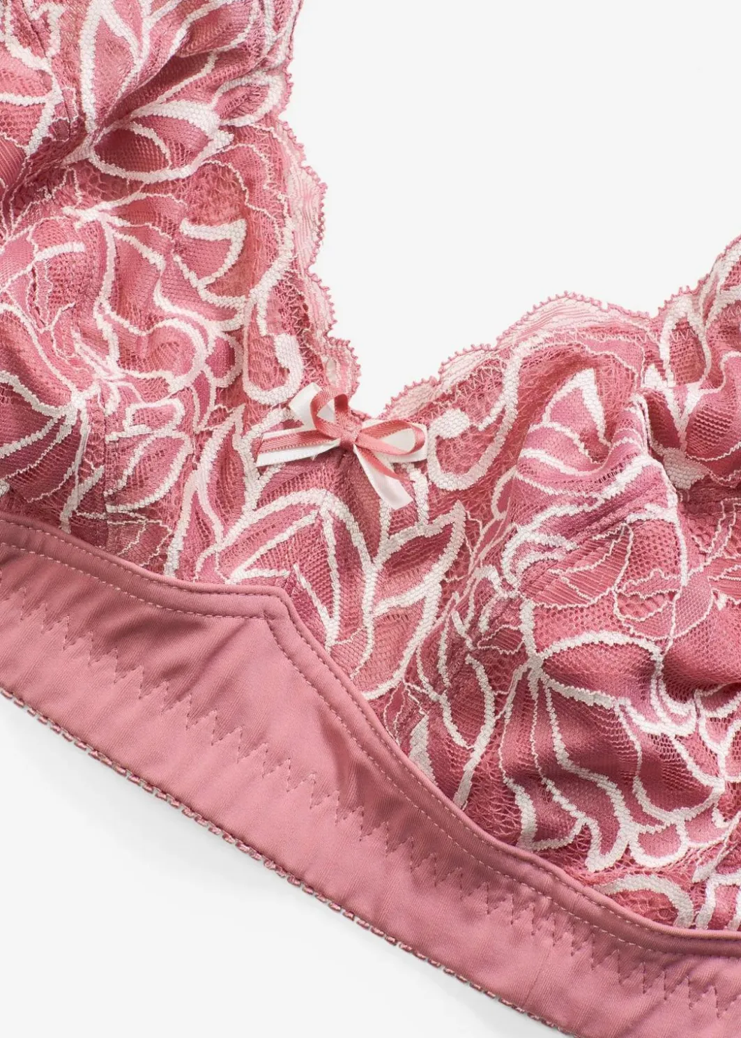 Damen bonprix Wäsche·Dessous|Wäsche·Große Cups D-H|Minimizer-BH ohne Bügel mit gepolsterten Trägern