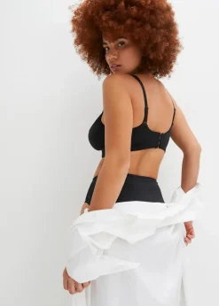 Damen bonprix Wäsche·Große Cups D-H|Wäsche·Bhs|Minimizer-BH ohne Bügel mit gepolsterten Trägern