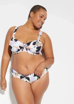Damen bonprix Nachhaltigere Materialien|Bademode·Bikinis|Minimizer-Bikini mit gepolsterten Trägern (2-tlg.Set)