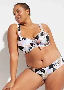 Damen bonprix Nachhaltigere Materialien|Bademode·Bikinis|Minimizer-Bikini mit gepolsterten Trägern (2-tlg.Set)