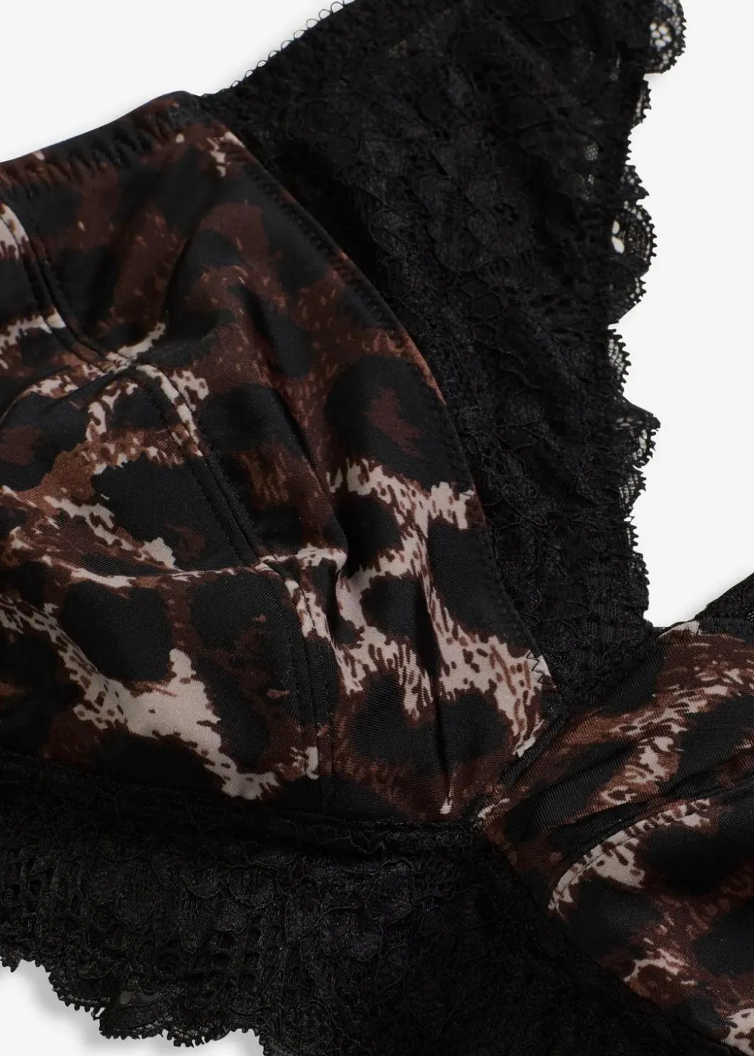 Minimizer-Bralette mit zarter Spitze Damen Wäsche·Dessous|Wäsche·Große Cups D-H