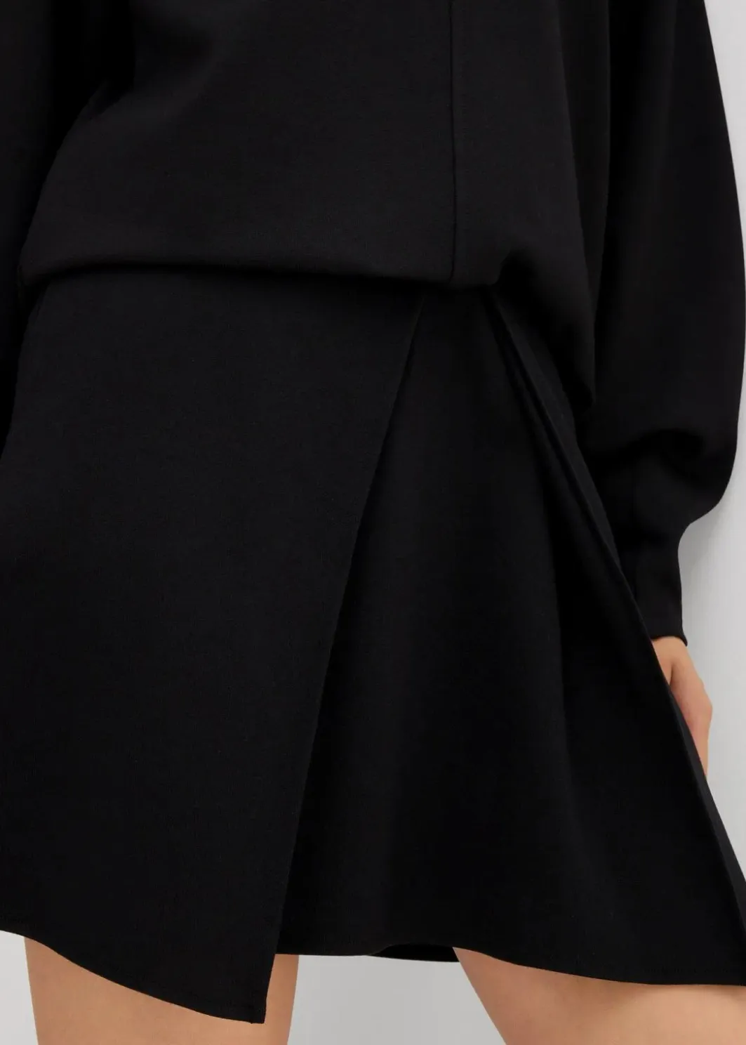 Damen bonprix Bekleidung·Sportbekleidung|Zweiteiler & Sets|Minirock aus bequemen Punto di Roma