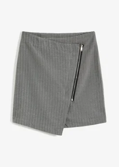 Damen bonprix Bekleidung·Sportbekleidung|Nachhaltigere Materialien|Minirock in Wickeloptik