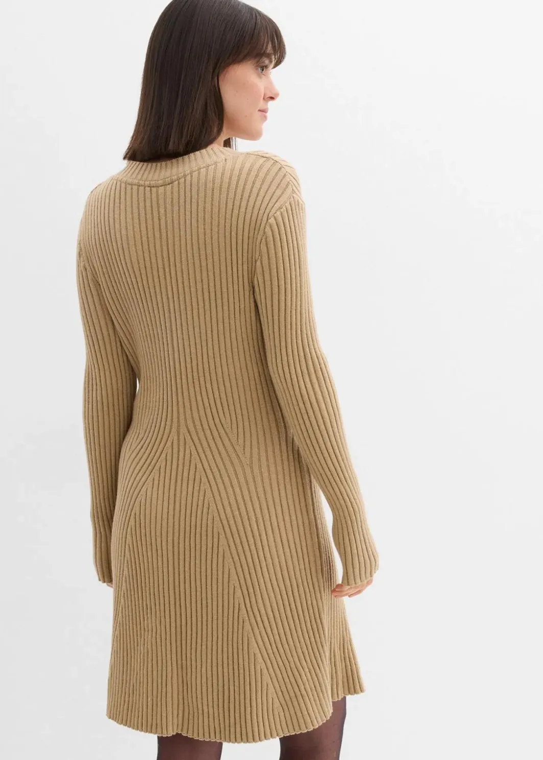 Sale Mini-Strickkleid aus softem Viskose-Mix Damen Nachhaltigere Materialien|Kleider