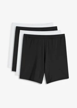 Mittellange Taillenboxer (4er Pack) Damen Wäsche·Höschen|Nachhaltigere Materialien