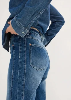 New Mom Jeans High Waist Damen Bekleidung·Shirts & Tops|Jeans