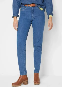 New Mom Jeans High Waist, Stretch Damen Bekleidung·Shirts & Tops|Jeans