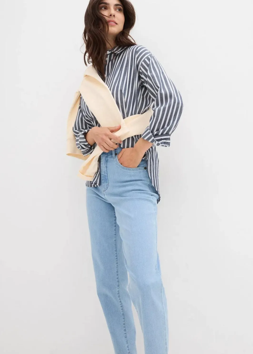 Clearance Mom Jeans High Waist, Stretch Damen Jeans|Bekleidung·Shirts & Tops
