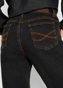 Damen bonprix Jeans|Bekleidung·Shirts & Tops|Mom Jeans Mid Waist, long