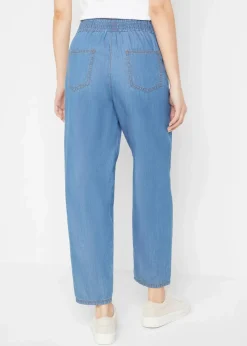 Damen bonprix Bekleidung·Shirts & Tops|Jeans|Mom-Jeans High Waist, Bio-Baumwolle