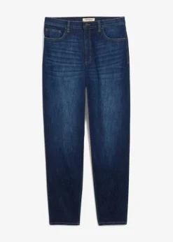 Damen bonprix Jeans|Bekleidung·Shirts & Tops|Mom-Jeans High Waist, cropped
