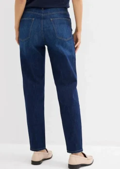 Damen bonprix Jeans|Bekleidung·Shirts & Tops|Mom-Jeans High Waist, cropped