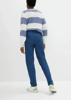 Damen bonprix Nachhaltigere Materialien|Jeans|Mom-Jeans, High Waist, Stretch