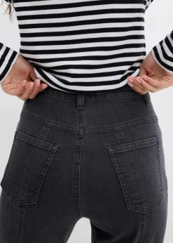 Hot Mom-Jeans High Waist, Stretch Damen Jeans|Bekleidung·Shirts & Tops