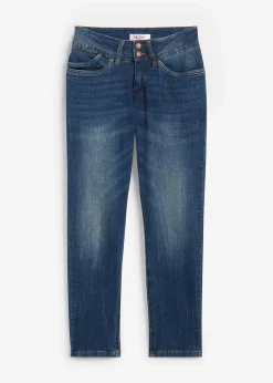 New Mom-Jeans Mid Waist Damen Jeans|Kurzgrößen
