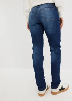 New Mom-Jeans Mid Waist Damen Jeans|Kurzgrößen