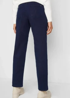 Clearance Mom-Jeans Mid Waist, Thermo mit Bequembund Damen Bekleidung·Shirts & Tops|Thermobekleidung