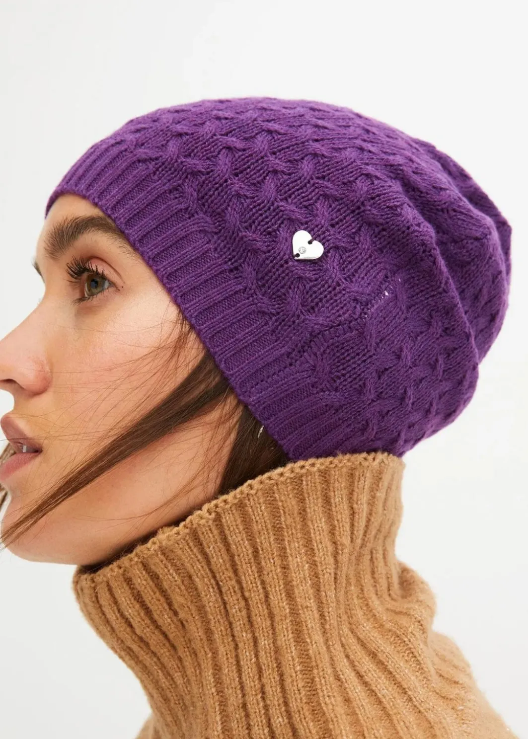 Mütze mit Kaschmiranteil Damen Mützen, Caps & Hüte