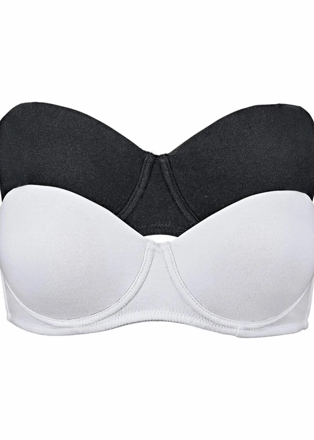 Best Multiway BH mit Bügel mit Bio-Baumwolle (2er Pack) Damen Große Cups D-H|Nachhaltigere Materialien